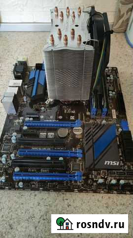 Материнская плата+процессор+оперативка Елизово - изображение 1