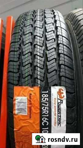 Лидер среди бюджетных шин на газель цена качество, Повертрак 185/75/16с, всесезонка, ходят по 100тк Самара - изображение 1