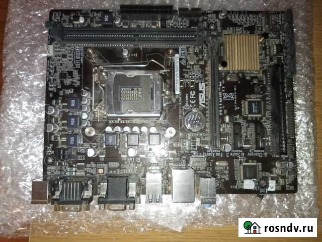 Материнская плата Asus H110M-C Тюмень - изображение 1