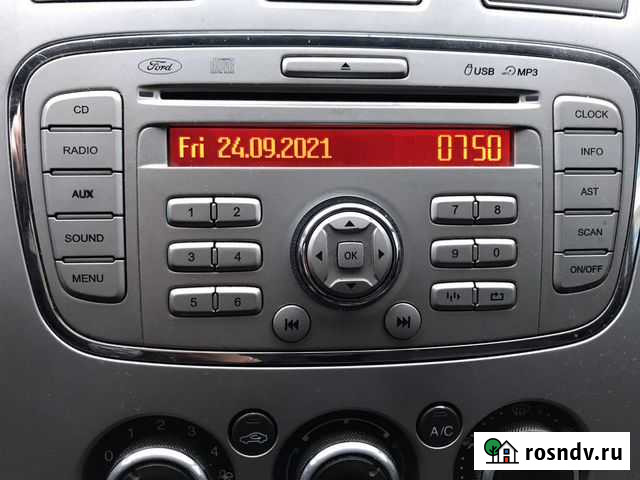 Магнитола Sony Ford Mondeo 4 штатная с USB Чебоксары - изображение 1