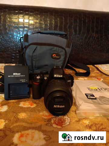 Зеркальный фотоаппарат nikon d3100 Самара - изображение 1