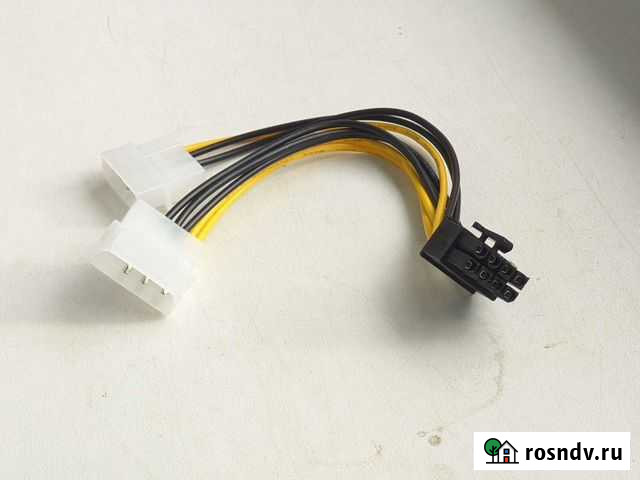 Переходник Molex 8 pin для видеокарты Чита - изображение 1