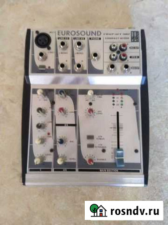 Микшерный пульт eurosound compact-502 Челябинск - изображение 1