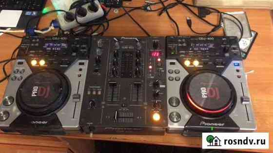 Dj комплект cdj 400 djm 400 Челябинск