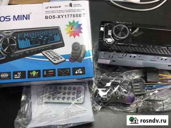 Магнитола bos mini с блютузом новая Владимир