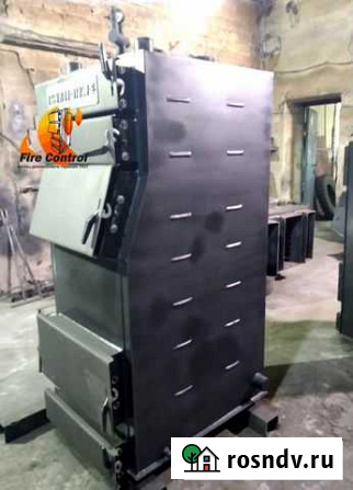 Котел твердотопливный длительного горения Уют-110 Кызыл - изображение 1