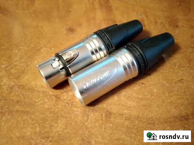 Разъём XLR мама/ папа Саратов - изображение 1