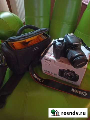 Зеркальный фотоаппарат canon 650d Кратово - изображение 1