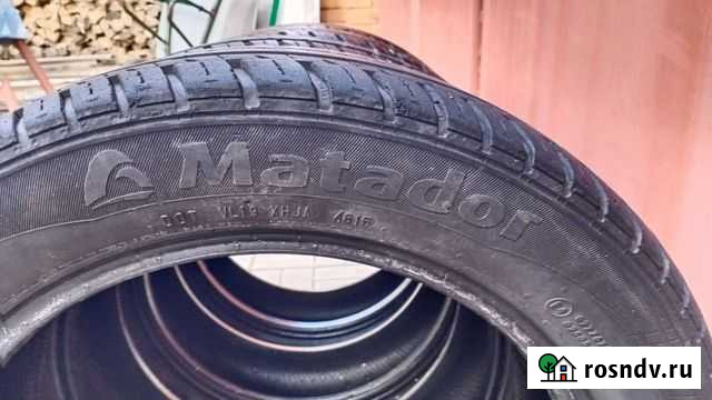 Шины Matador 205 55 16 летние бу комплект Чебоксары - изображение 1