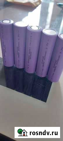 Аккумулятор 18650 новые Красногорск - изображение 1