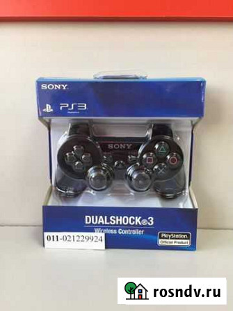 Геймпад Sony PS3 DualShok Wirelles Controller Blac Белореченск - изображение 1