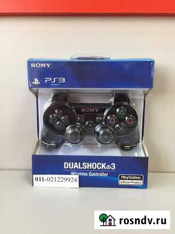 Геймпад Sony PS3 DualShok Wirelles Controller Blac Белореченск - изображение 1