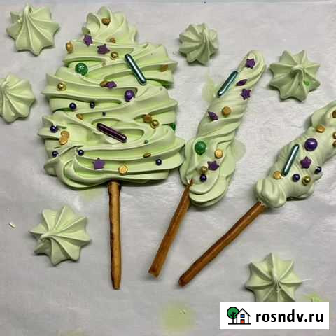 Новогодние торты меренга Хабаровск - изображение 1