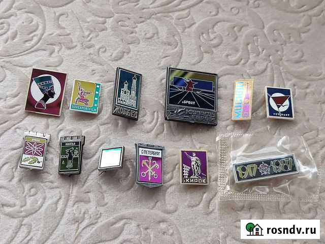 Значки СССР. Стекло Ногинск - изображение 1