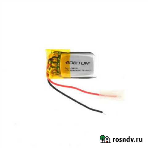 Аккумулятор Li-Po 601120 (100мАч-3.7В) Омск - изображение 1