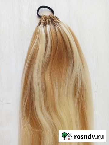 Хвост амбре на резинке из канекалона Уфа - изображение 1