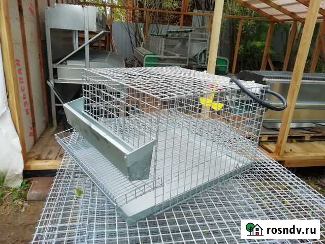 Клетка для перепелов 1-2 яруса в полной комплектац Дмитров - изображение 1