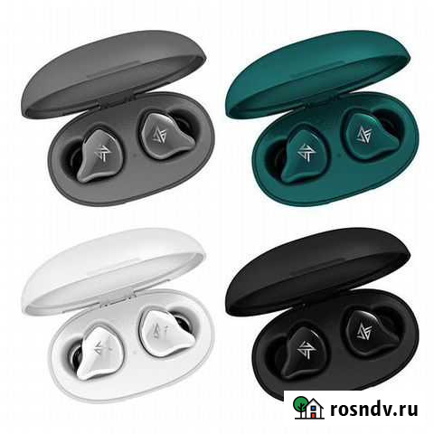 Беспроводные гибридные bluetooth наушники KZ S1D Березовский - изображение 1