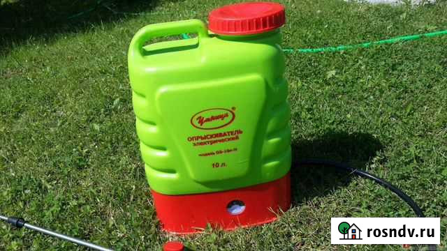 Опрыскиватель электрич.Умница 10л, квадратн Старый Оскол - изображение 1