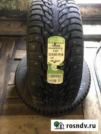 Nokian Hakkapeliitta 9 SUV 285/60 R18 116 4шт Брянск - изображение 1