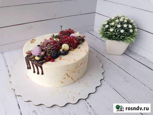 Торты, капкейки, рулеты, зефир, эклеры на заказ Воронеж - изображение 1