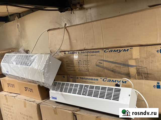 Новые тепловые завесы Самум завод Тепломаш Москва - изображение 1