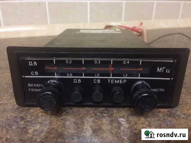 Ретро авторадиоприемник ваз СССР с документами Димитровград - изображение 1