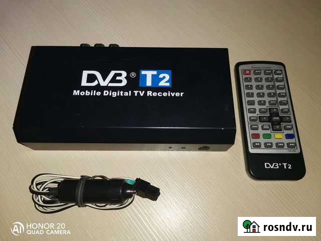 Автомобильный DVB-T2 тюнер цифрового телевидения Хабаровск - изображение 1