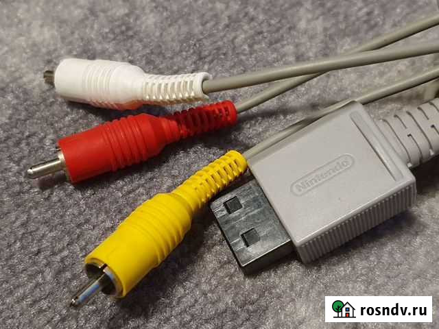 AV-кабель Nintendo Wii и Wii U Астрахань - изображение 1