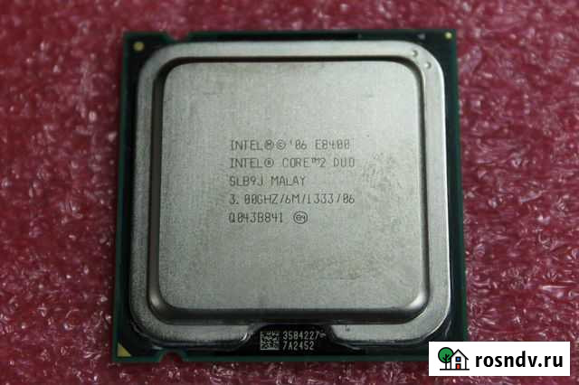 LGA 775 Intel Pentium E8400-3,0Ghz Краснодар - изображение 1