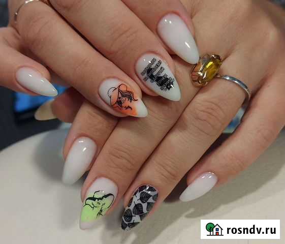 Наращивание ногтей, покрытие гель-лаком, маникюр Барнаул - изображение 1