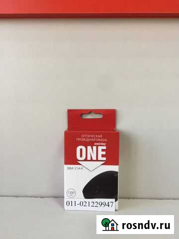 Компьютерная Мышь SmartBuy ONE SBM-214-K Black Белореченск - изображение 1