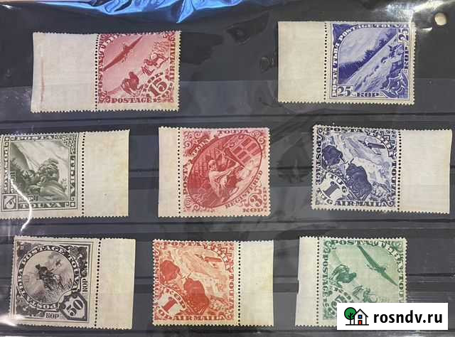 Марки Тувы ** с полями 1934 1935 1936 Москва - изображение 1