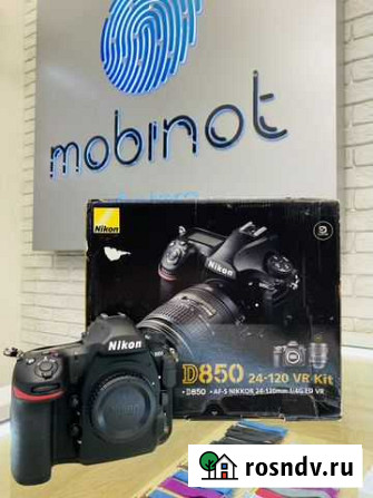 Nikon D850 kit 24-120mm f/4G ED VR Иркутск - изображение 1