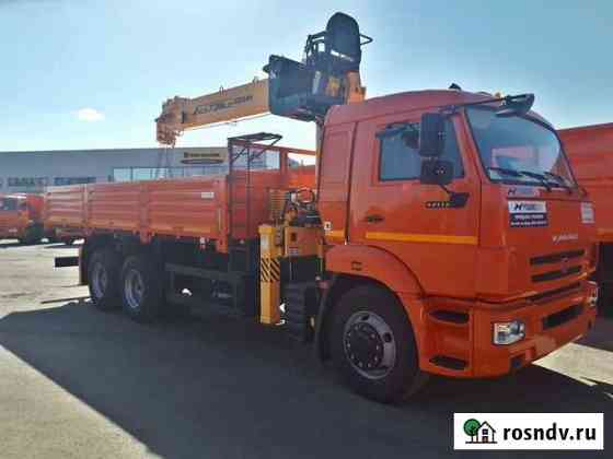КамАЗ 65115 с КМУ, 2021 Красноярск