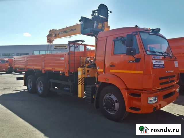 КамАЗ 65115 с КМУ, 2021 Красноярск - изображение 1