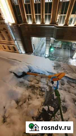 Очистка кровли от снега и наледи промальп Москва - изображение 1