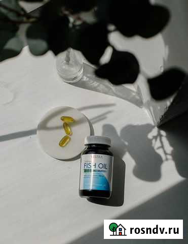 Лососевый Рыбий Жир 1000 мг. vistra Омега Казань - изображение 1