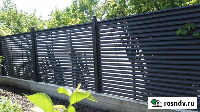 Забор жалюзи Строитель - изображение 1