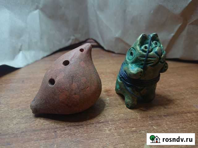 Свистульки кот и птичка Краснодар - изображение 1