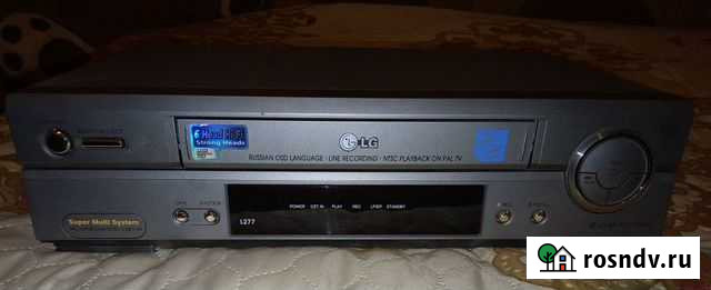 Продаю видеомагнитофон LG 277 стерео Киров - изображение 1