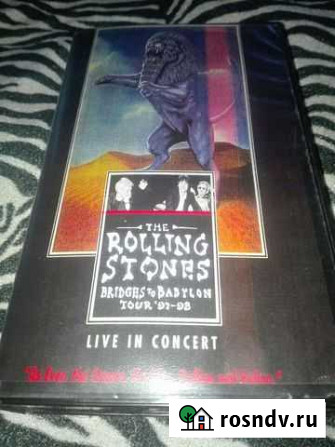 Видеокассета Rolling Stones Bridges to Babylon Новосибирск - изображение 1