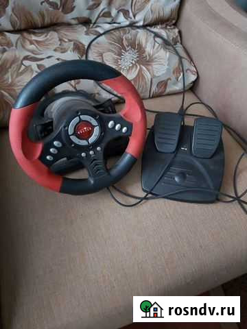 Руль и педали для пк Абаза - изображение 1