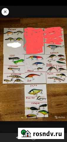 Воблеры 30 шт, Rapala, Daiwa, yu-zuri Железногорск - изображение 1