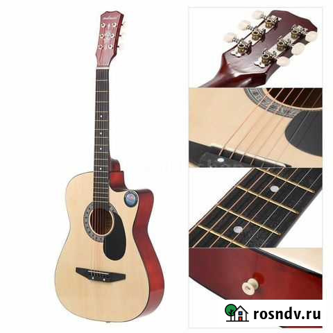 38 6-струнная гитара для начинающих Волгоград - изображение 1