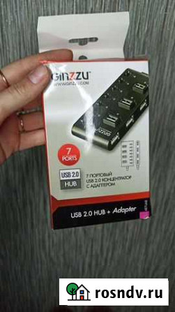7ми портовый usb адаптер Краснодар - изображение 1