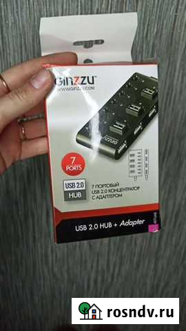 7ми портовый usb адаптер Краснодар - изображение 1