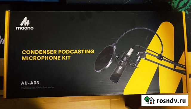 Микрофон maono AU-A03 Ростов-на-Дону - изображение 1