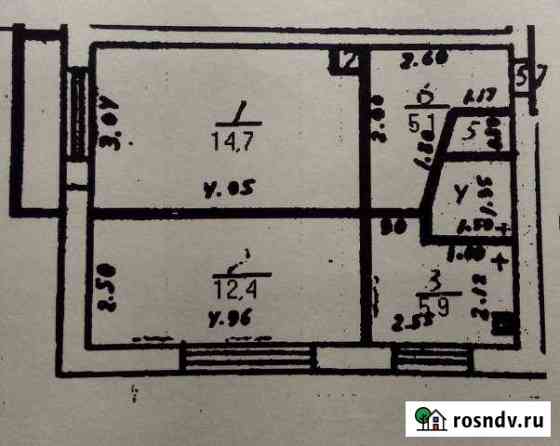 2-комнатная квартира, 41 м², 2/5 эт. на продажу в Ирбите Ирбит