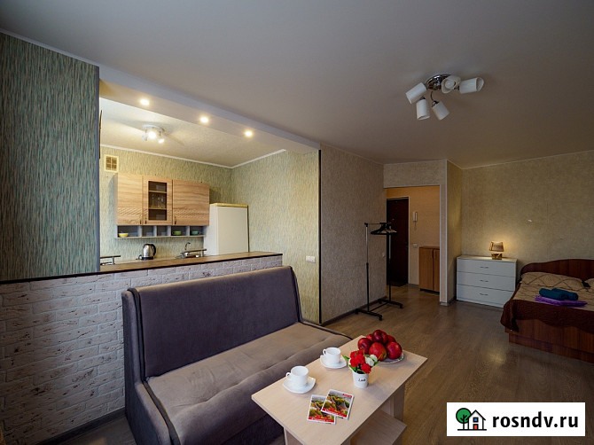 Квартира-студия, 32 м², 6/9 эт. в аренду посуточно в Смоленске Смоленск - изображение 1